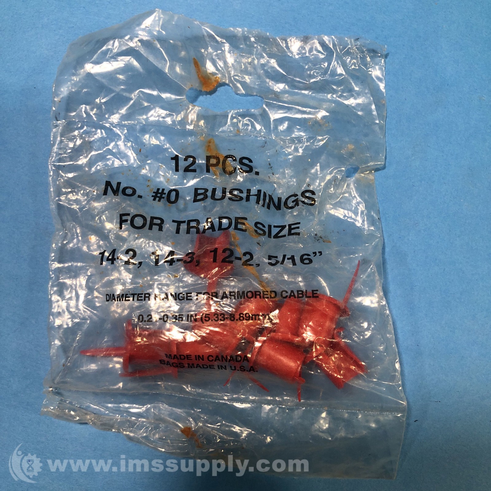 Grommets for Flexible Conduit, Pack of 12 8323
