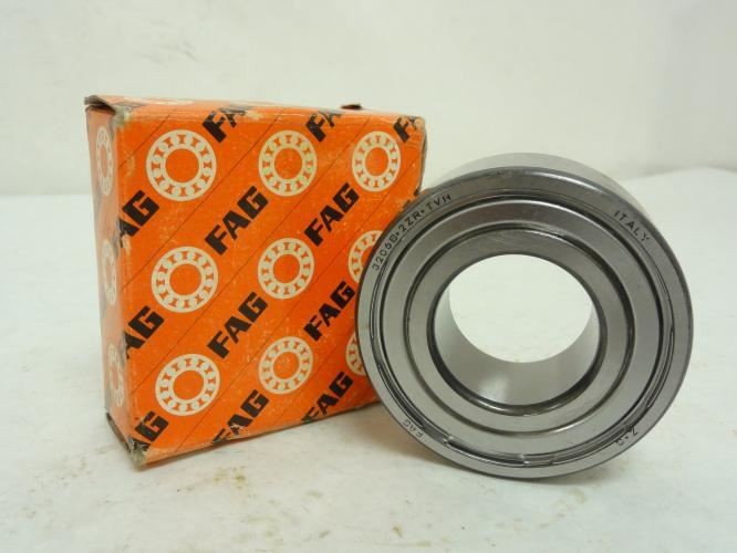 201159 New In Box; FAG 3206B.2ZR.TVH Angular Contact Bearingm 30mm ID x 62mm OD