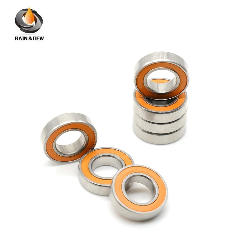 Hybrid Ceramic Ball Bearing ABEC-7 SMR105 2RS Stainless Steel 3×8-5x10mm