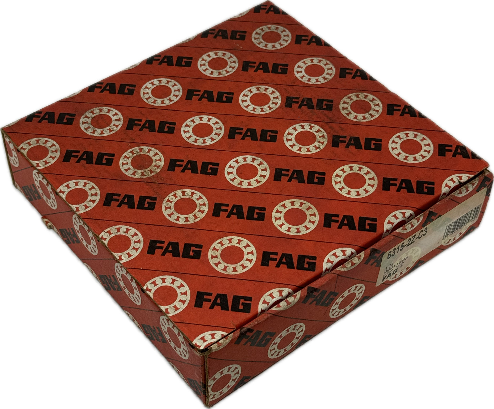 FAG 6315-2Z-C3 DEEP GROOVE BALL BEARING METAL SHIELDS 75 X 160 X 37MM NEW