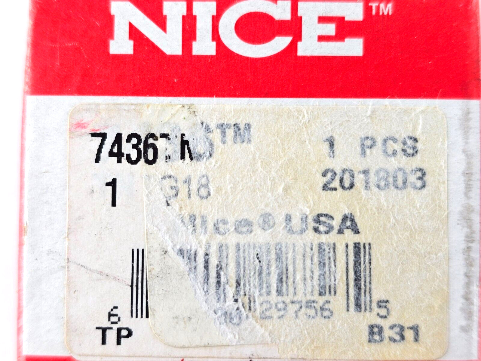 SEALED Nice RBC Bearings 7436TNTG18 Radial Ball Bearing, 5/8×1-1/4×1/2 Lot of 2