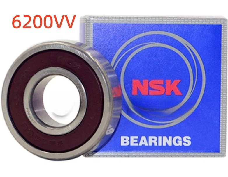 1PCS Brand New NSK 6200VV Deep Groove Ball Bearing 10x30x9mm
