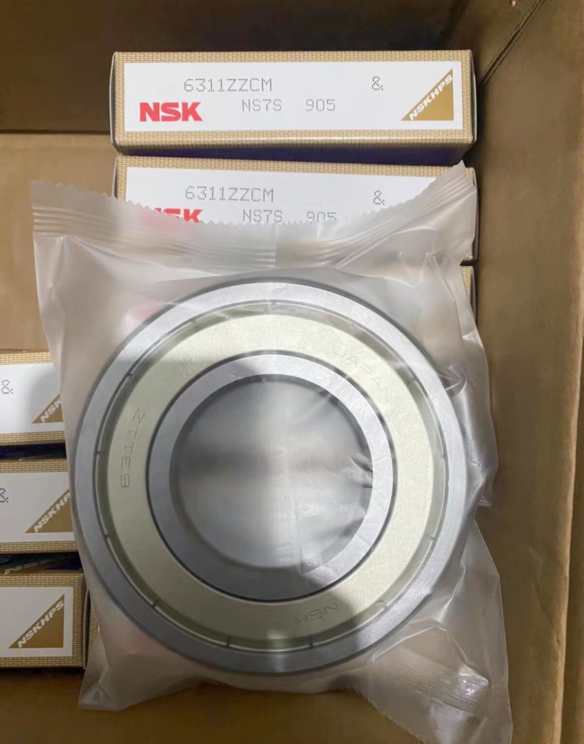 1PC NSK 6311ZZCM Deep Groove Ball Bearing