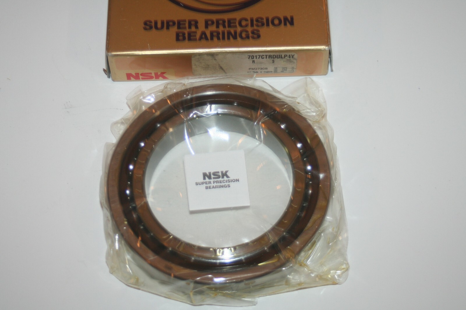 NSK 7017CTRSULP4Y Angular Contact Ball Bearing GENUINE 85x130x22mm * NEW *