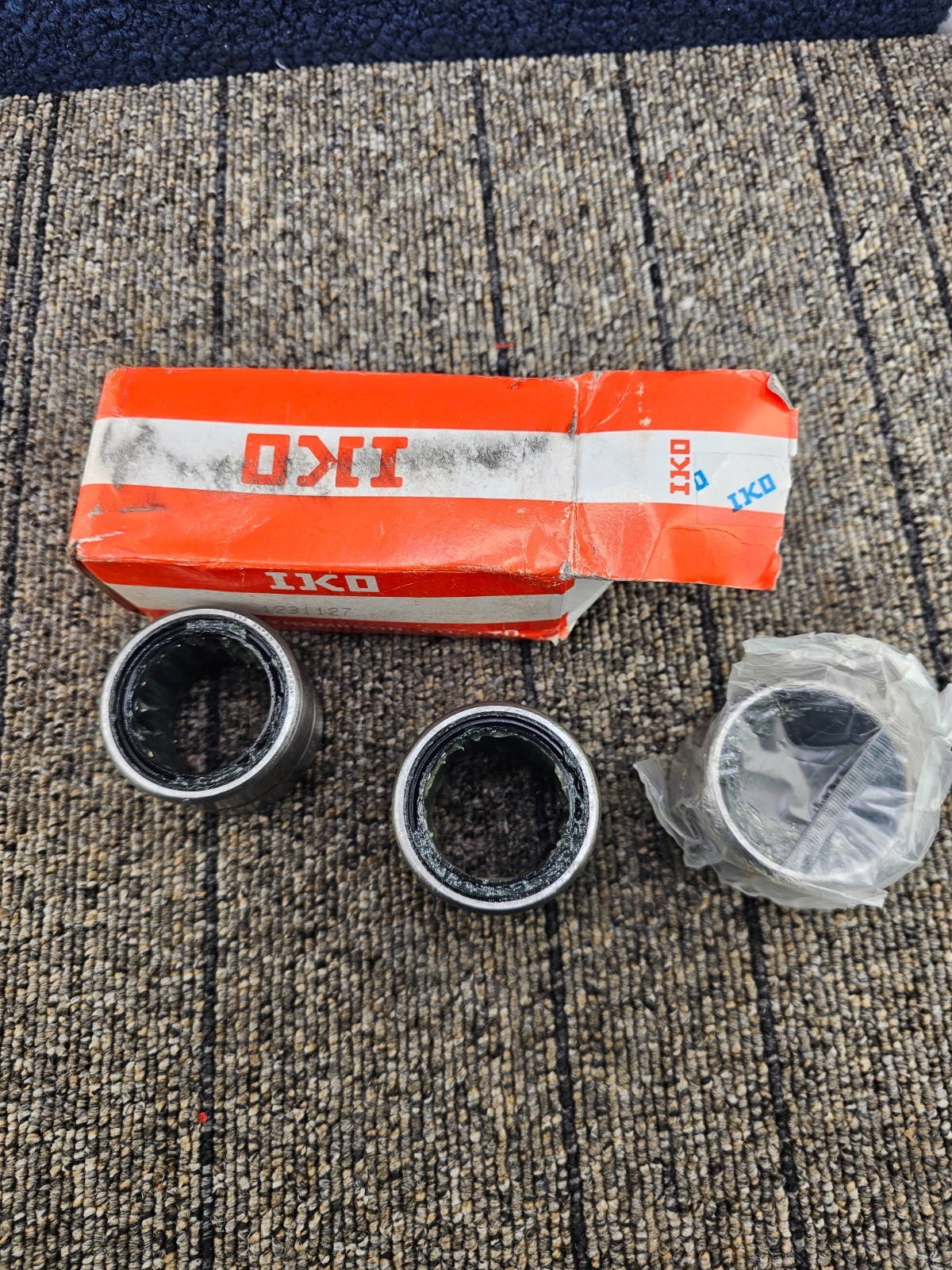 (QTY 3) IKO BR202820UU: Machined-Type Needle Roller Bearing 1-1/4×1-3/4×1-1/4″