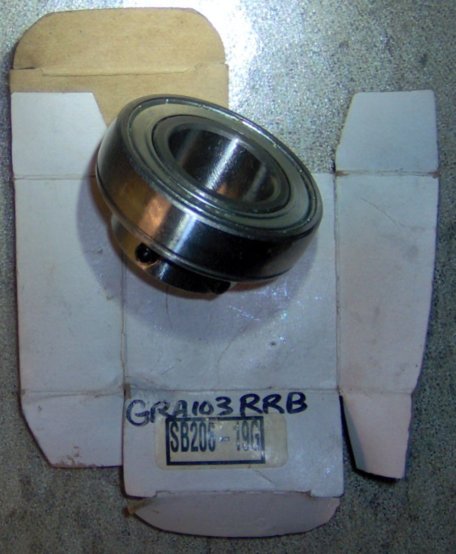 SB206-19G Insert Bearing 1-3/16″ Bore w/2 Set Screws New
