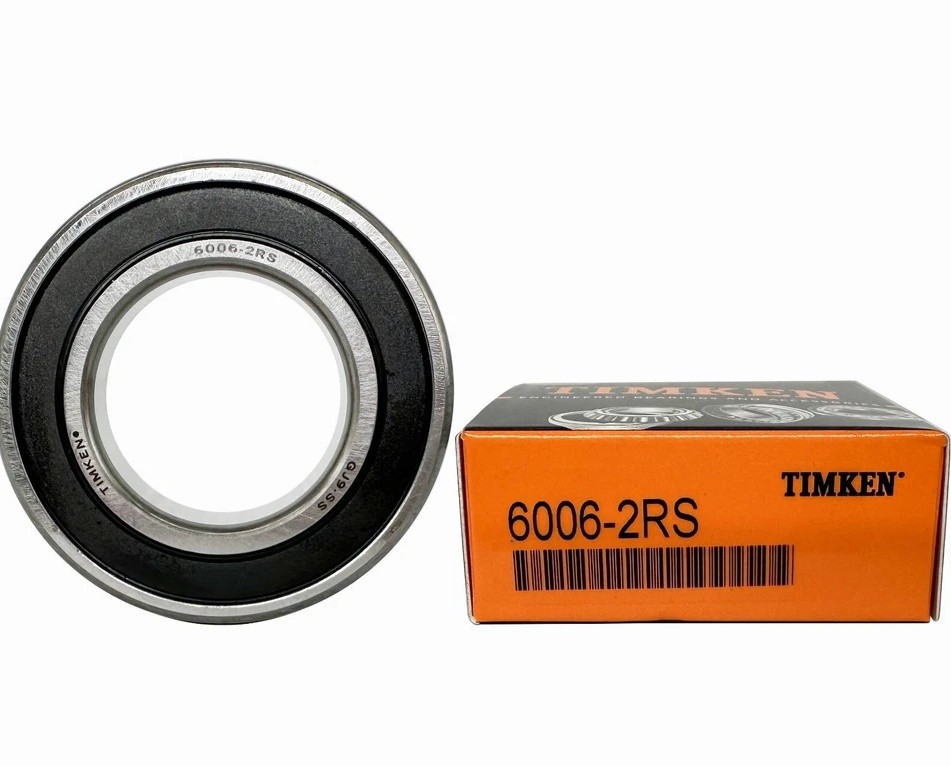 2PCS New TIMKEN 6006-2RS 30X55X13MM Double Rubber Seal Bearings Fast shipment