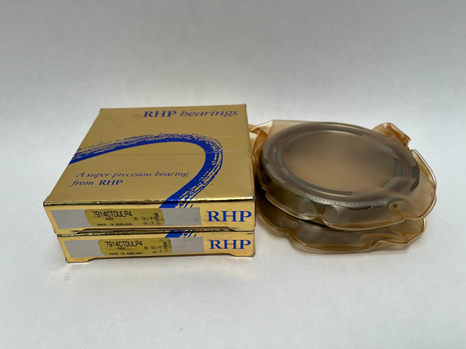 RHP 7914CTDULP4 Bearing 7914-C-T-DUL-P4 71914 70x100x16 mm 2 Pcs