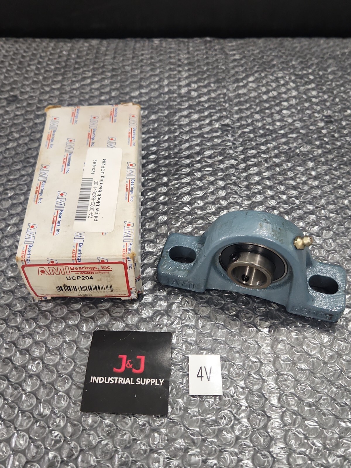 🆕️ AMI Bearings Asahi Pillow Block Bearing UCP204 ⚡️🇺🇸 SHIP+WARRANTY