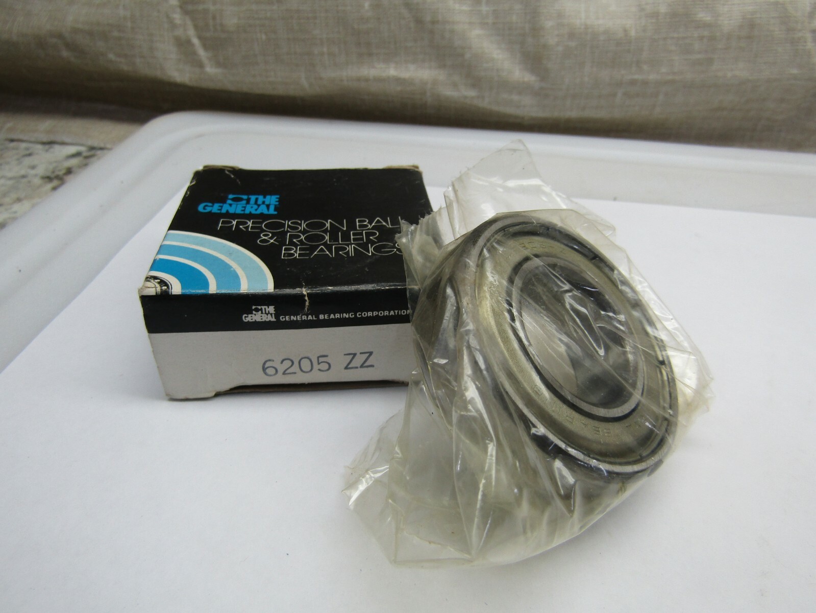 General Bearing Corp 6205-ZZ C3 25mm x 52mm x 15mm Metal Shielded Bearing