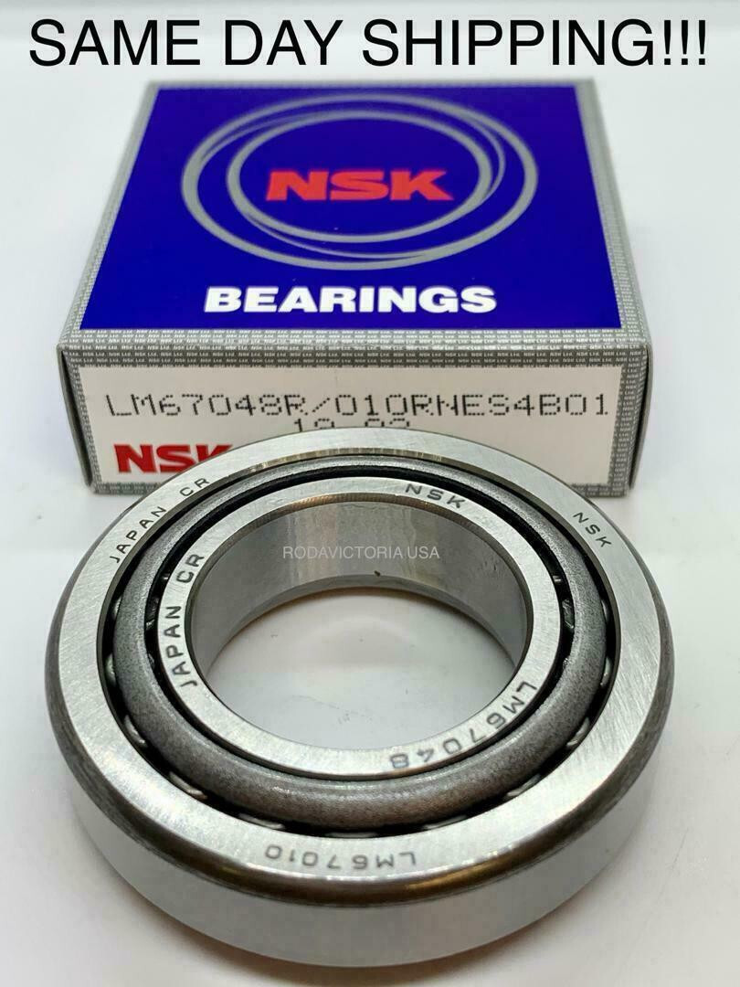 NSK LM67048 LM67010 TAPERED ROLLER BEARING 31.75×59.131×15.875 mm
