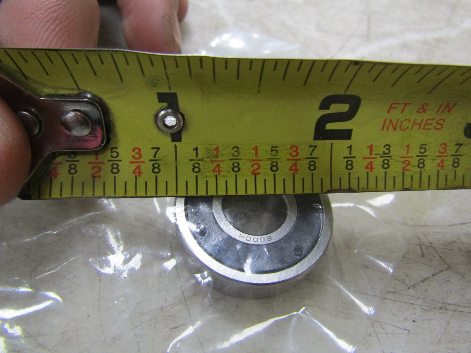 💥5) NEW 6000H SEALED RADIAL BALL BEARING 2″ OD x 1/2″ ID x 1/4″ W LOT OF 5