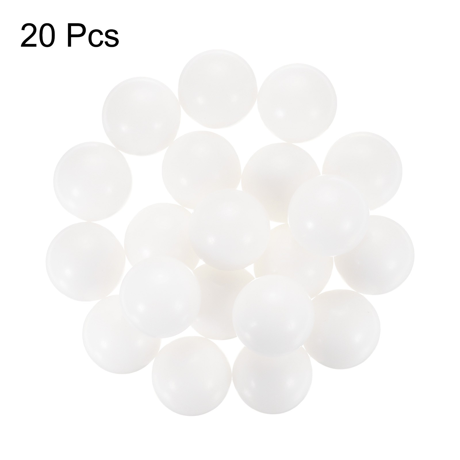 20pcs POM Bearing Balls 3/4″ 19.05mm Solid Plastic Bearing Balls