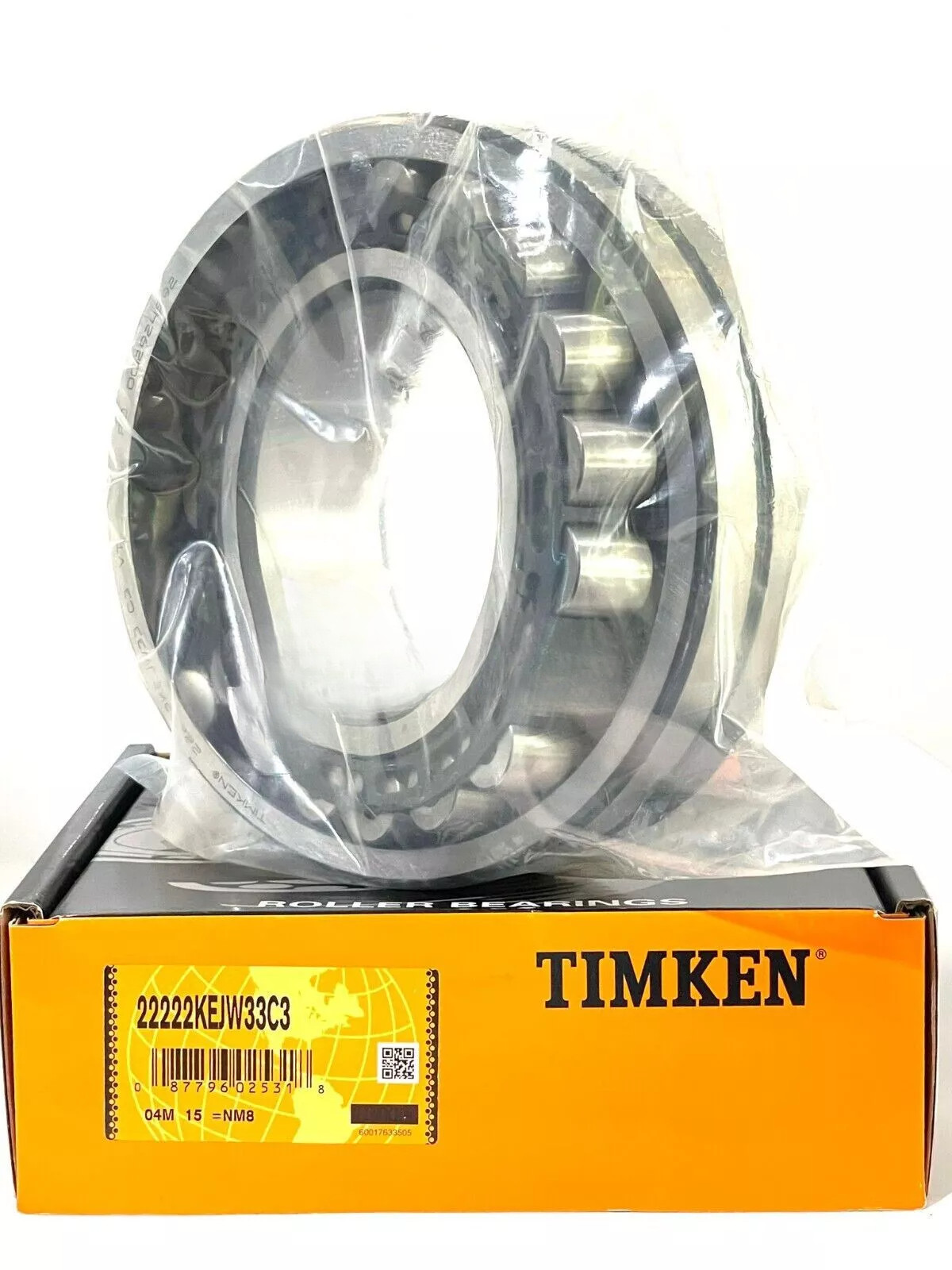 Timken 22222KEJW33C3 110 x 200 x 53 mm SPHERICAL ROLLER