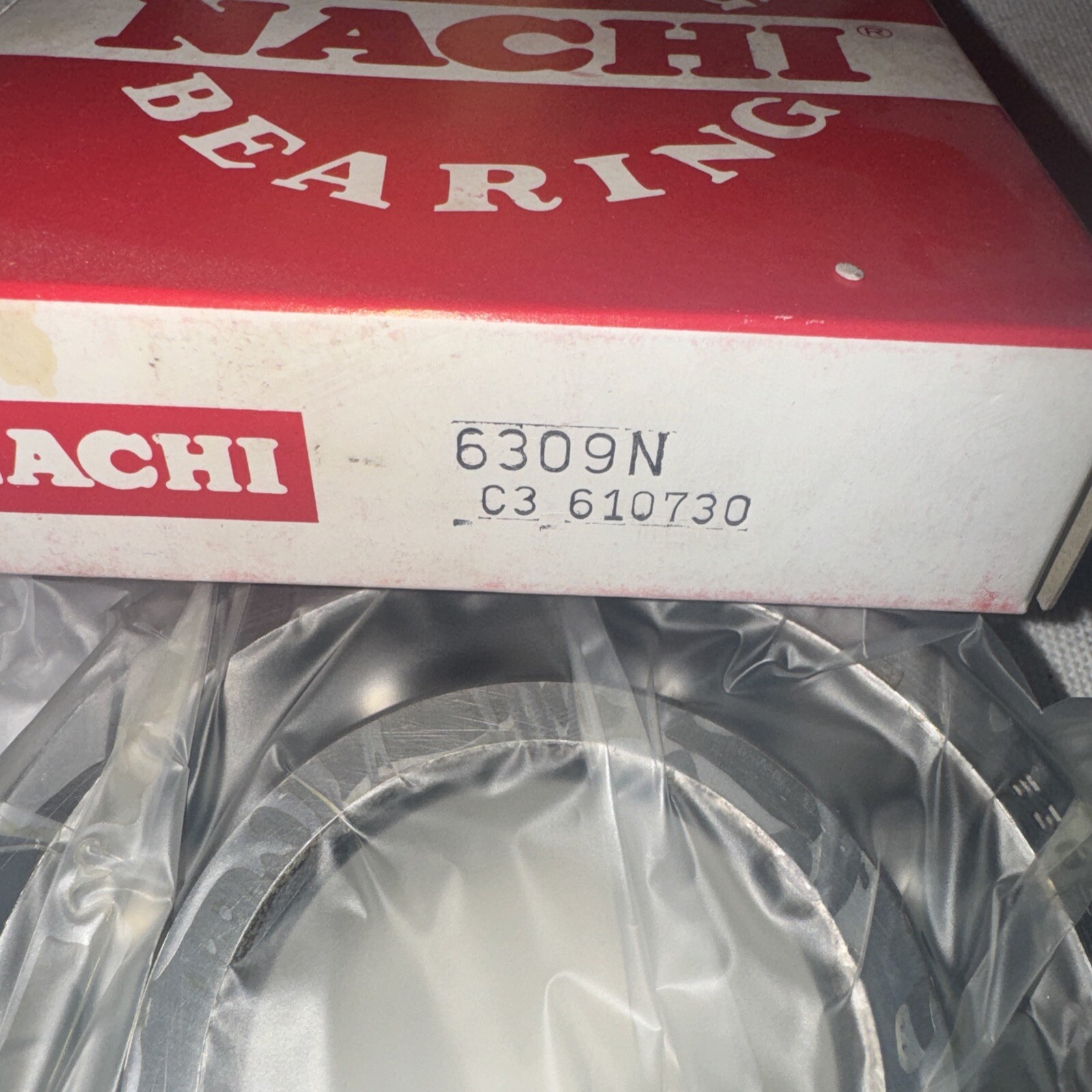 Nachi Quest Deep Groove Ball Bearing 6309N C3