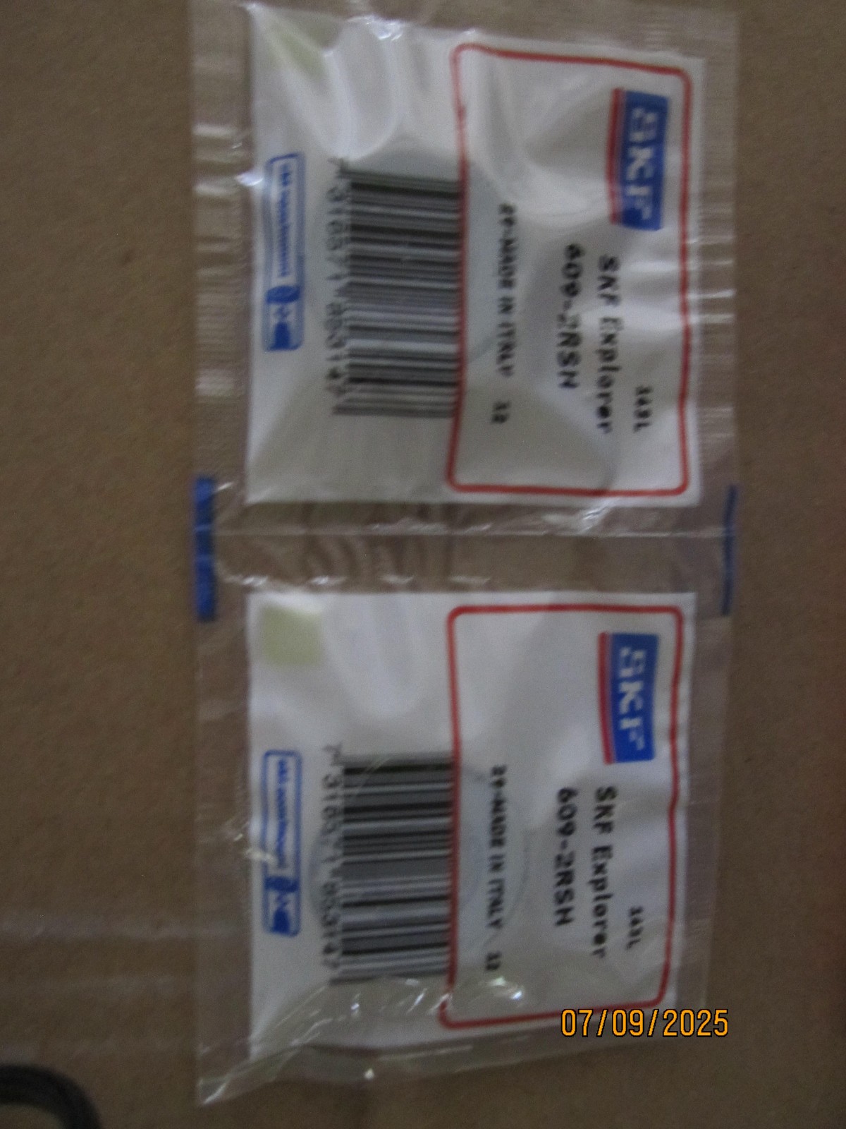 SKF 609-2RSH Roller Bearing New box of 10 FREE SHIPPING
