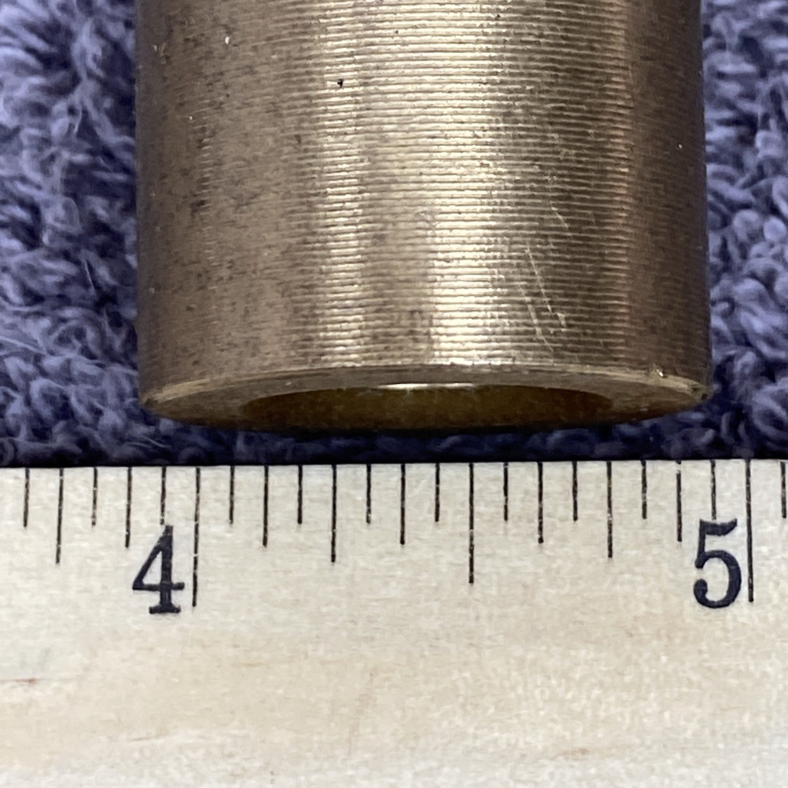 Bunting Bearings ET0408 Solid Bar 1/2 x 1 x 6.5 New Old Stock