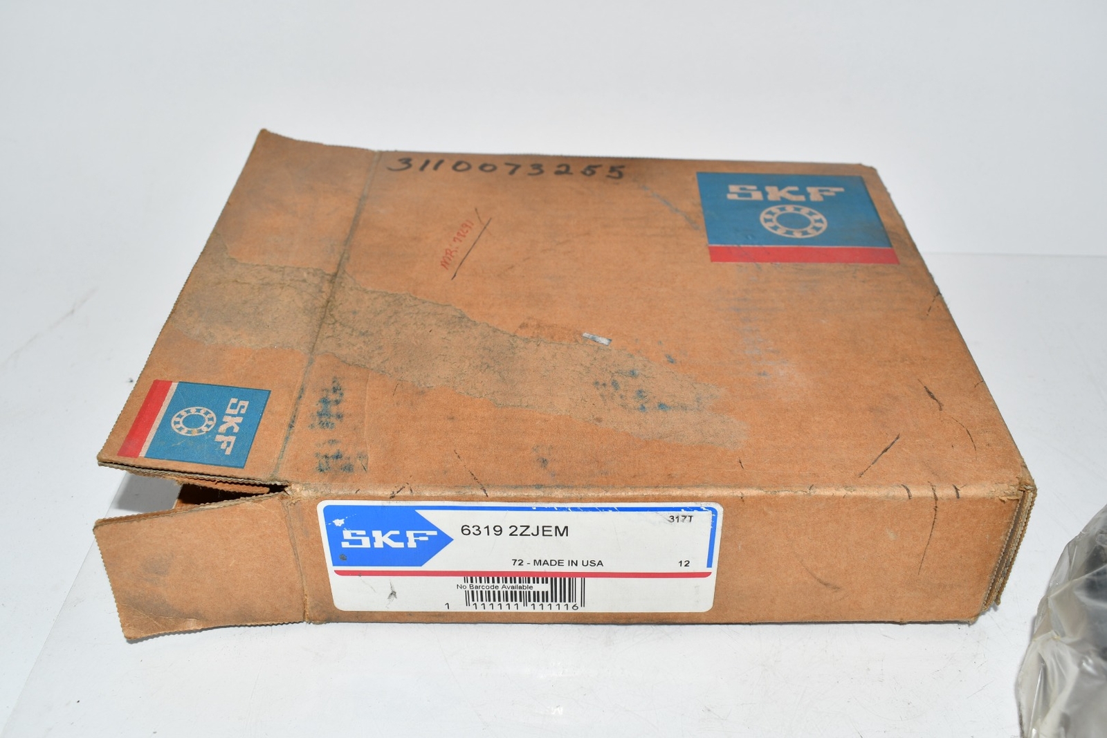NEW SKF 6319 2ZJEM Medium 6300 Series Deep Groove Ball Bearing