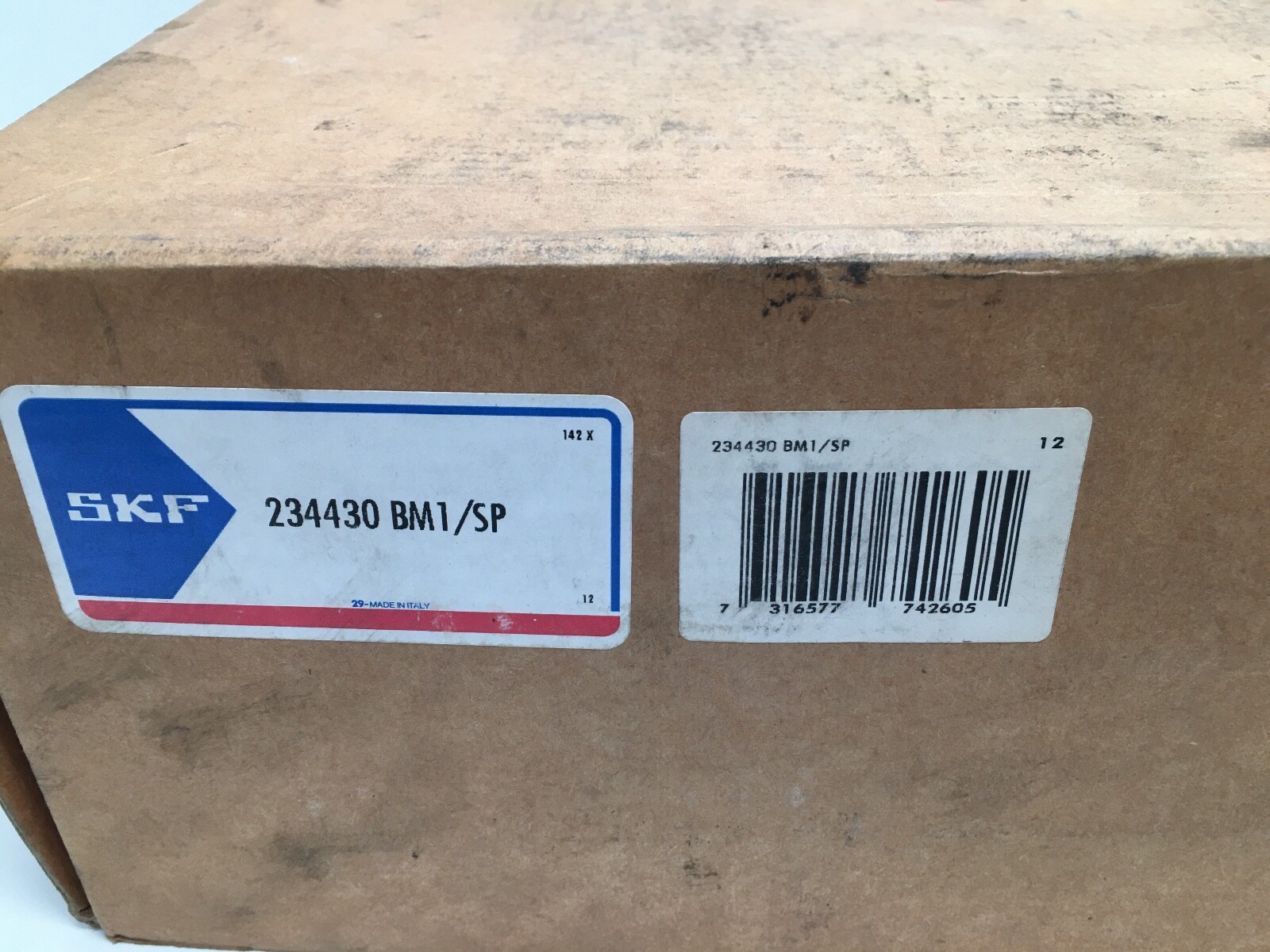 SKF 234430-BM1/SP Axial Angular Bearing 150x225x90 mm 234430-BM1-SP ABEC5 Italy