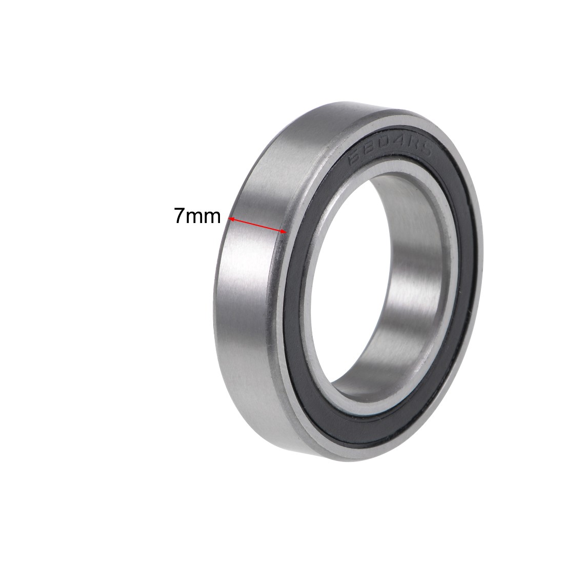 6804-2RS Deep Groove Ball Bearings 20x32x7mm Double Sealed Chrome Steel P6 2pcs
