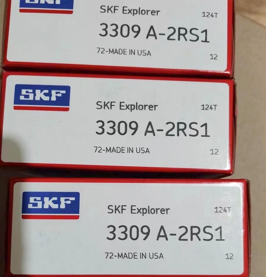 1PC SKF 3309 A-2RS1 double row angular contact ball bearing
