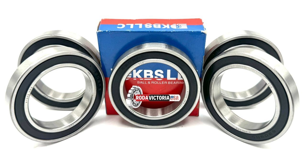 KBS 6909 2RS (5 QTY) DEEP GROOVE BALL BEARING, RUBBER SEALDED 61909 45x68x12 mm