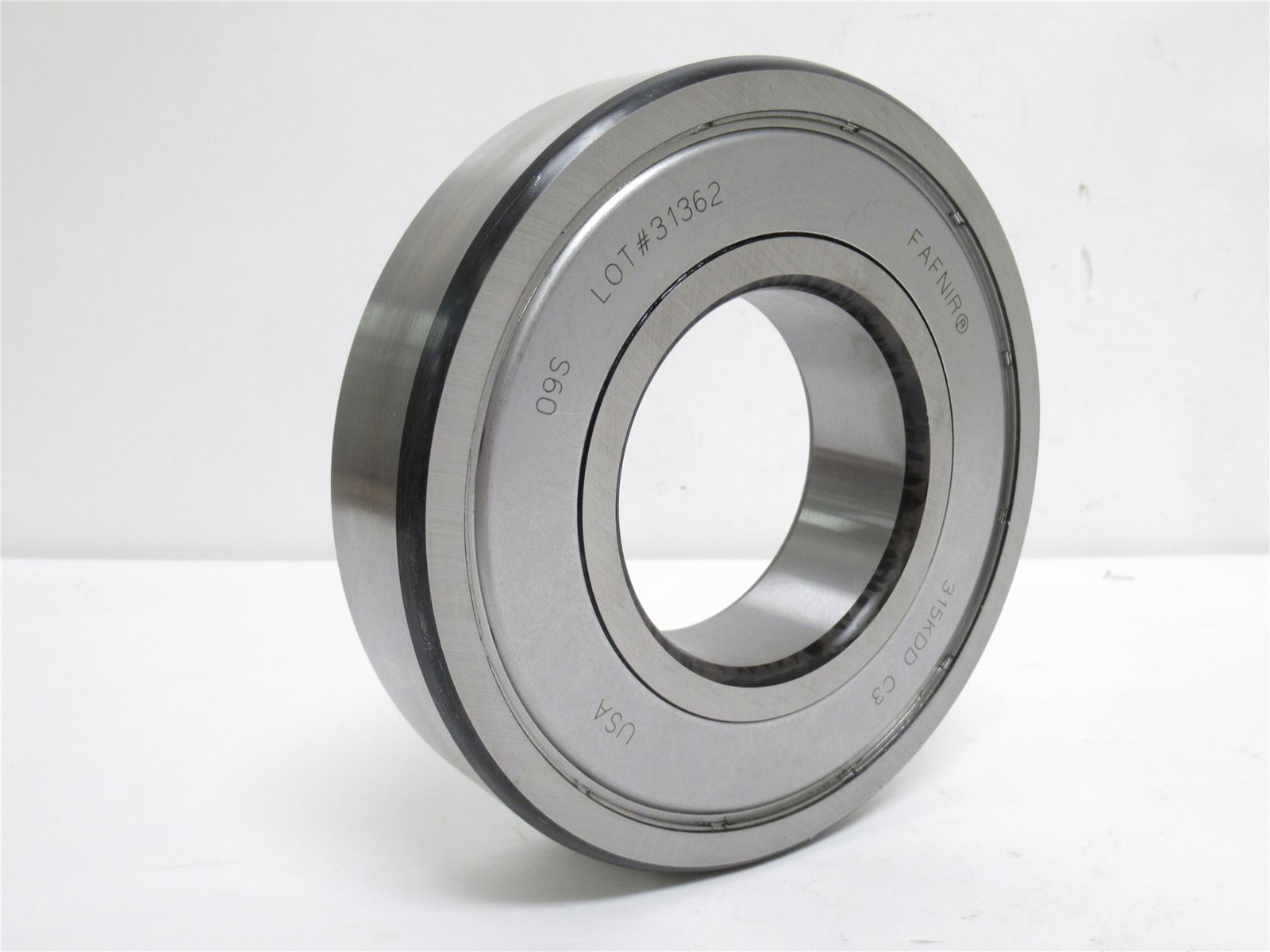 227891 New-No Box; Fafnir 315KDD/C3 Ball Bearing; 75mmID x 160mmOD x 37mm Wide