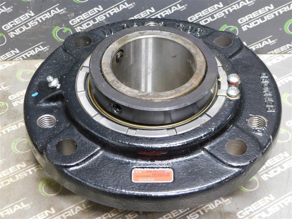 NEW Rexnord BS223518 Flanged Cartridge Block Spherical Roller Bearing 3.1875 in