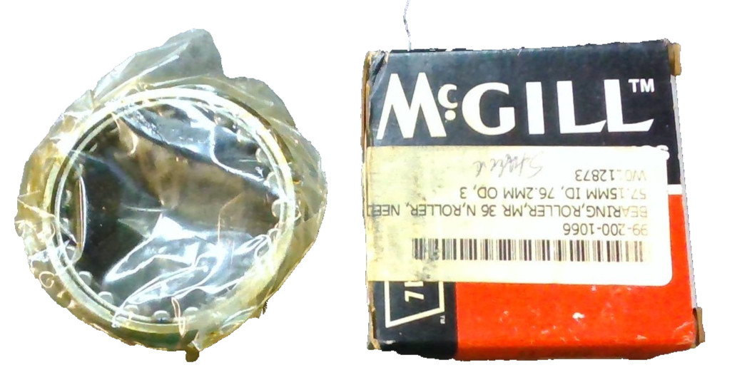 McGill MR36N Needle Roller Bearing 57.15mm ID x 76.2mm OD