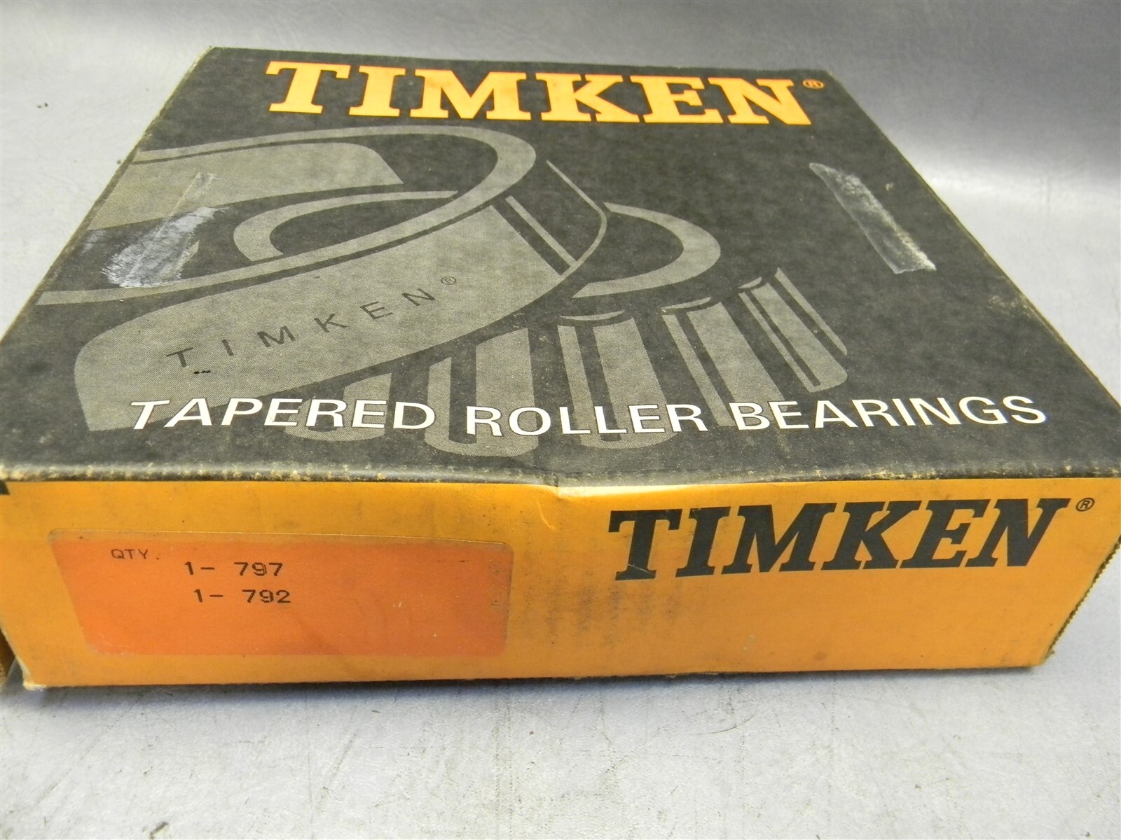 Timken 797 Cone 792 Cup Tapered Roller Bearings 5.1181×8.125×1.875in Imperial