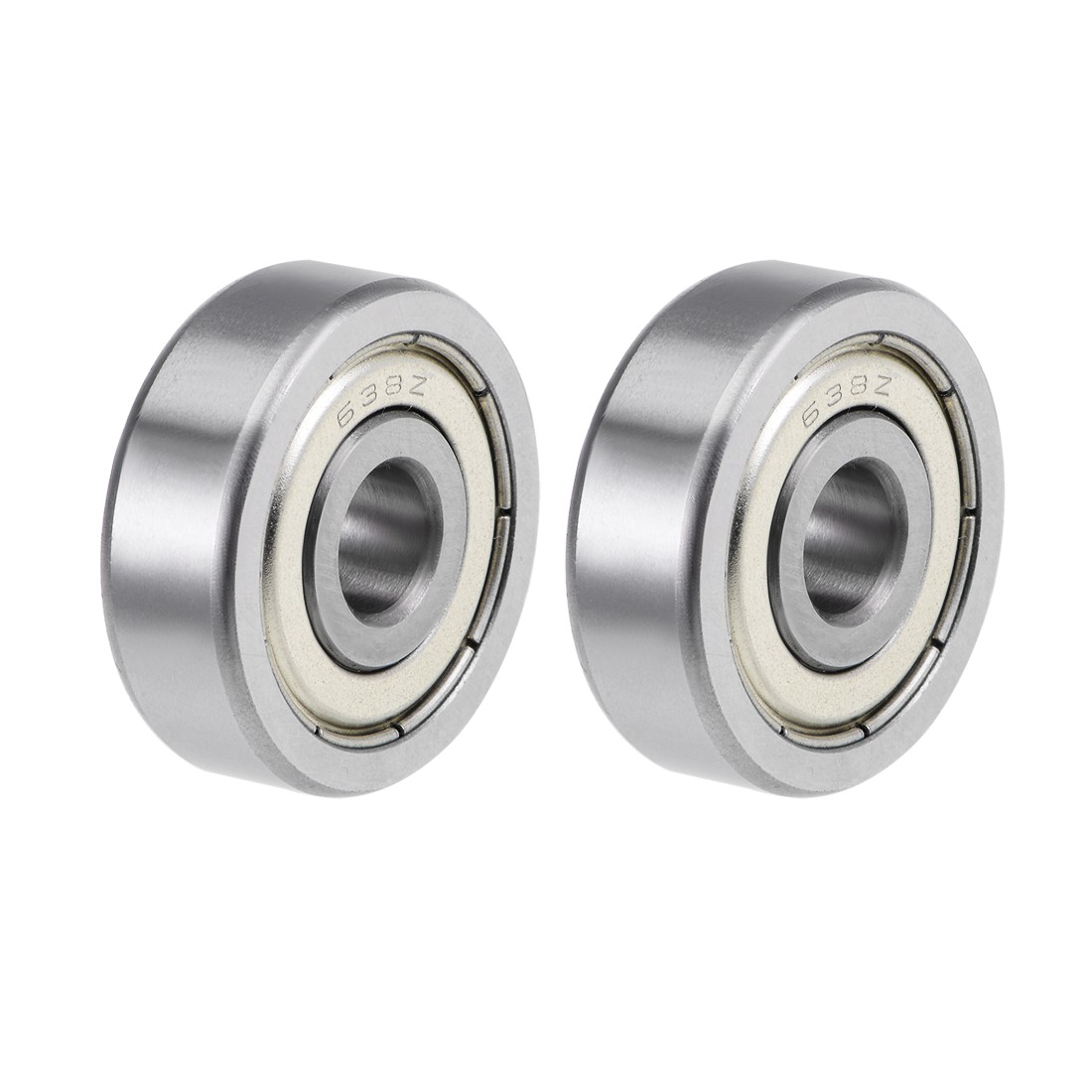 Deep Groove Ball Bearings Z2 8X28X9mm Carbon Shielding 2pcs