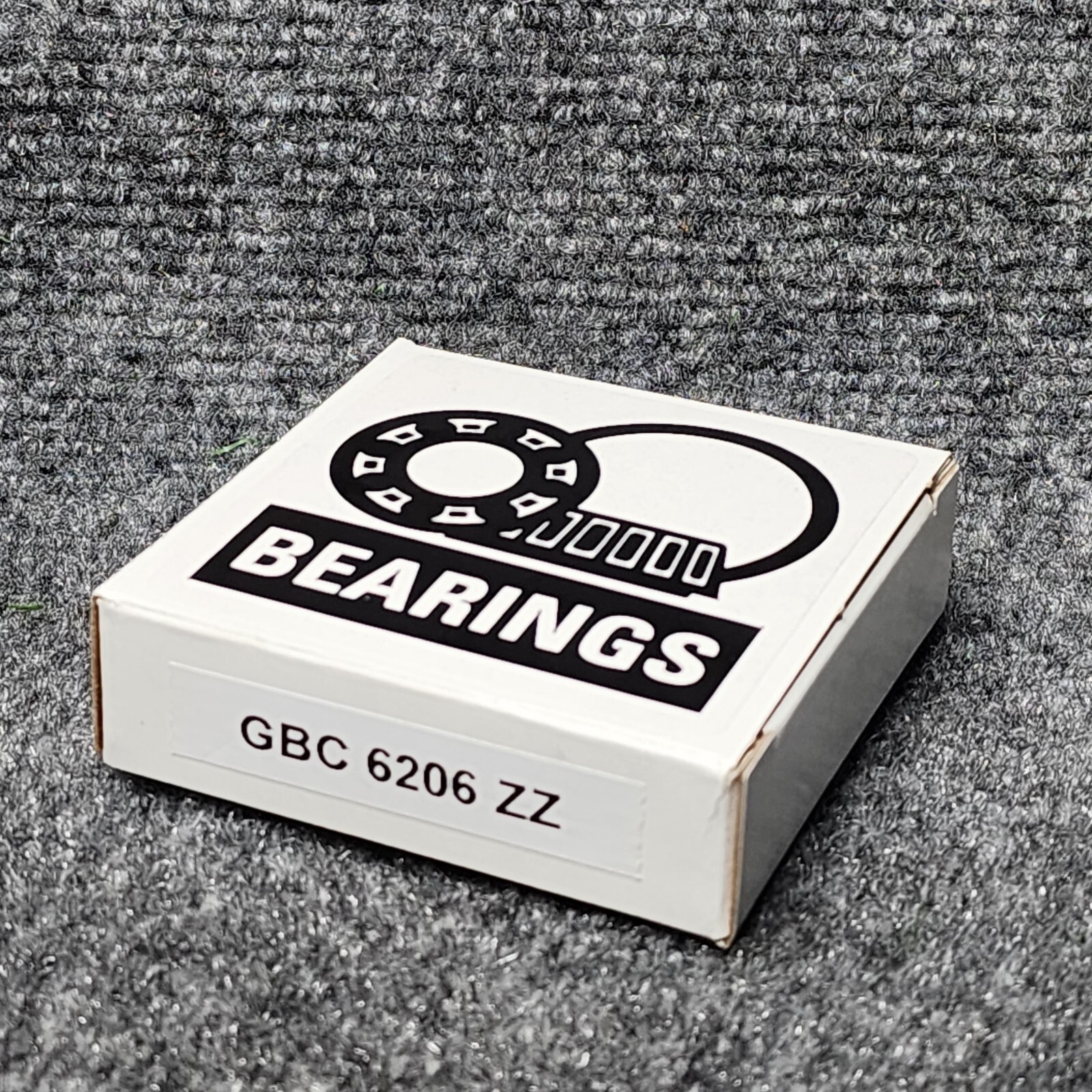 GBC 6206 ZZ / 6206 2Z Shielded Ball Bearing 30x62x16 (light rust)
