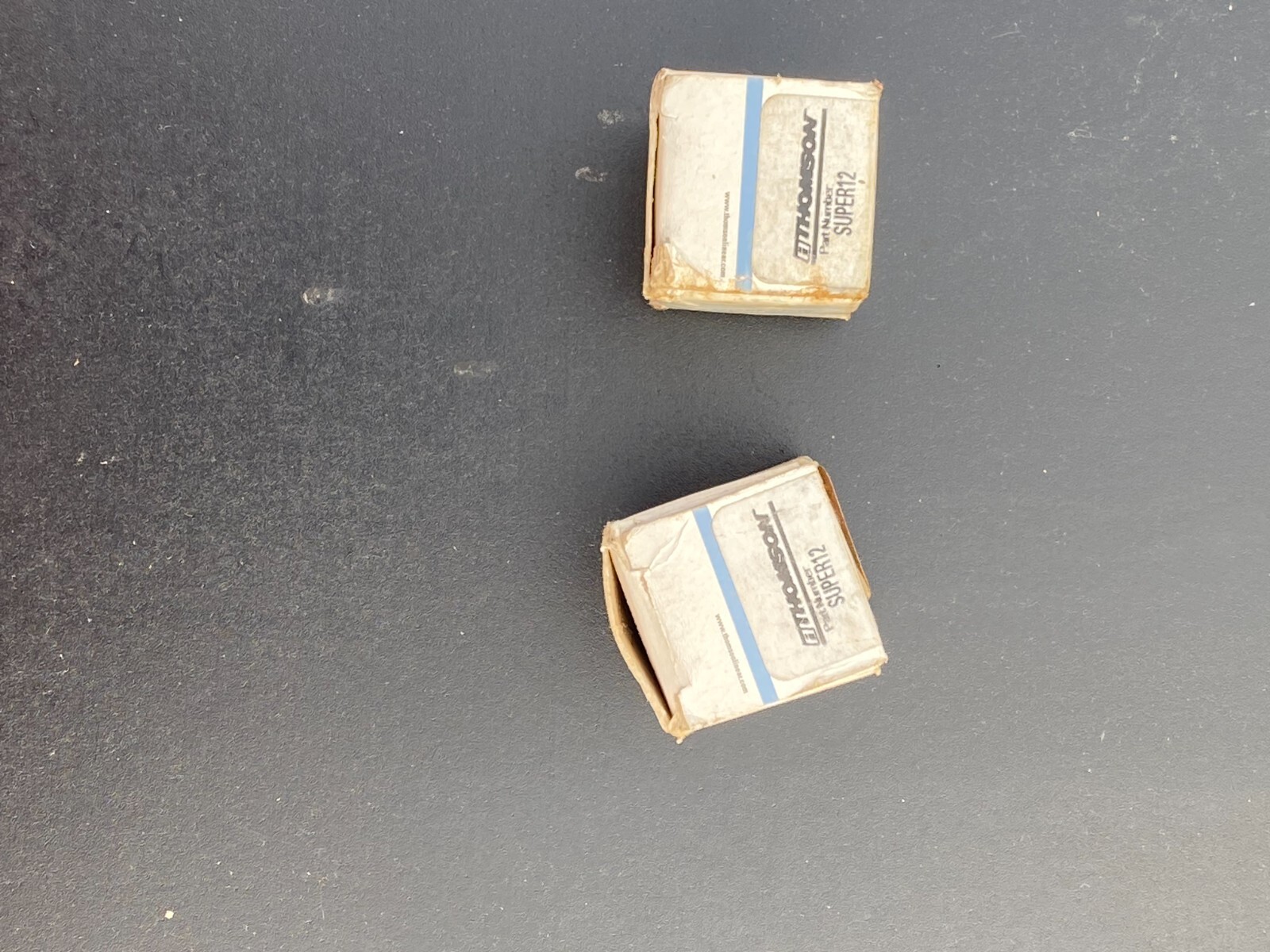 2 NOS Thompson Linear bearings, size Super 12 0.75 inch bore