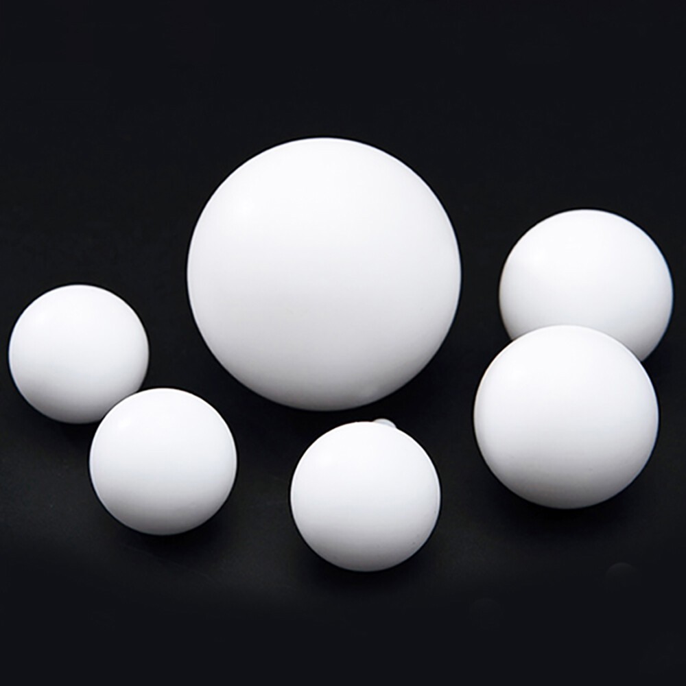 White Solid PTFE Ball Plastic Balls Diaphragm Pump Sealing Ball Dia. Ø1mm-63mm
