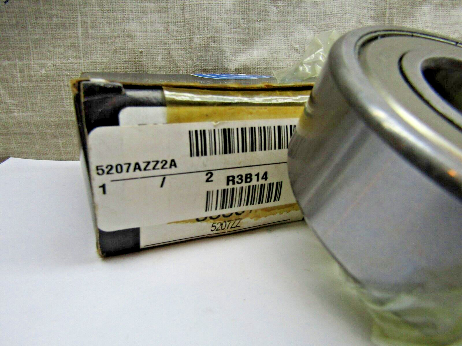 General Bearing 5207-ZZ 35mm X 72mm X 27mm Shielded Angular Contact Bearing