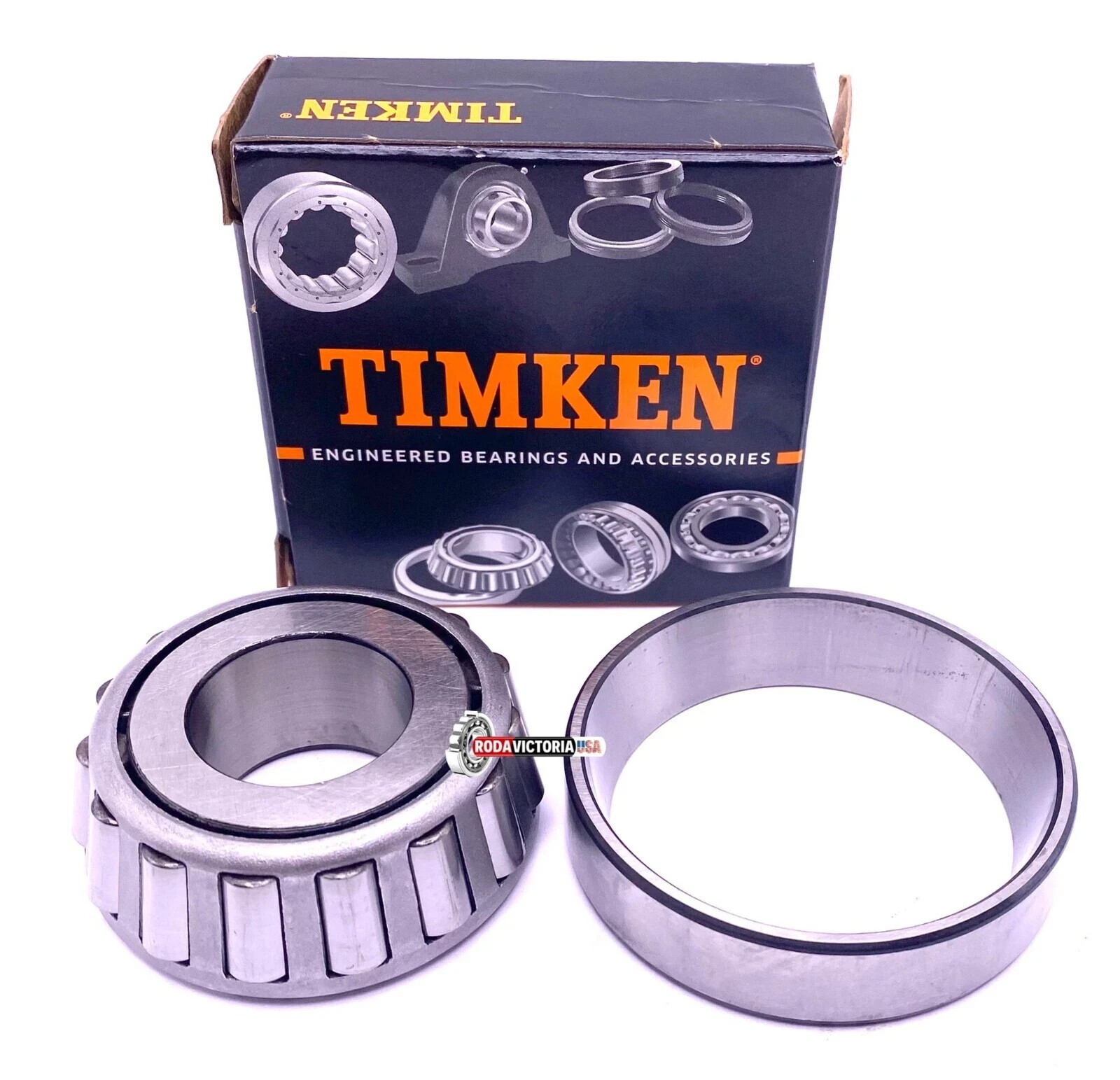 TIMKEN USA 15101 15245 Tapered Roller Bearing SET73 25.4×61.999×19.050 mm