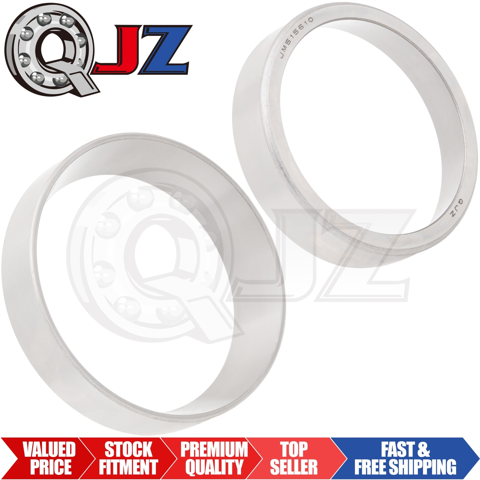 [Qty.2] New JM515610 Tapered Roller Outer Single-Cup/Race [130mm OD x 28.5mm W]