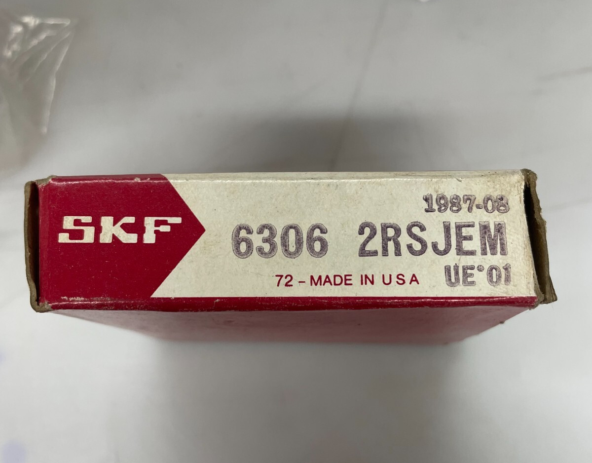 Genuine SKF 6306-2RSJEM Deep Groove Ball Bearing NOS 6306 2RSJEM