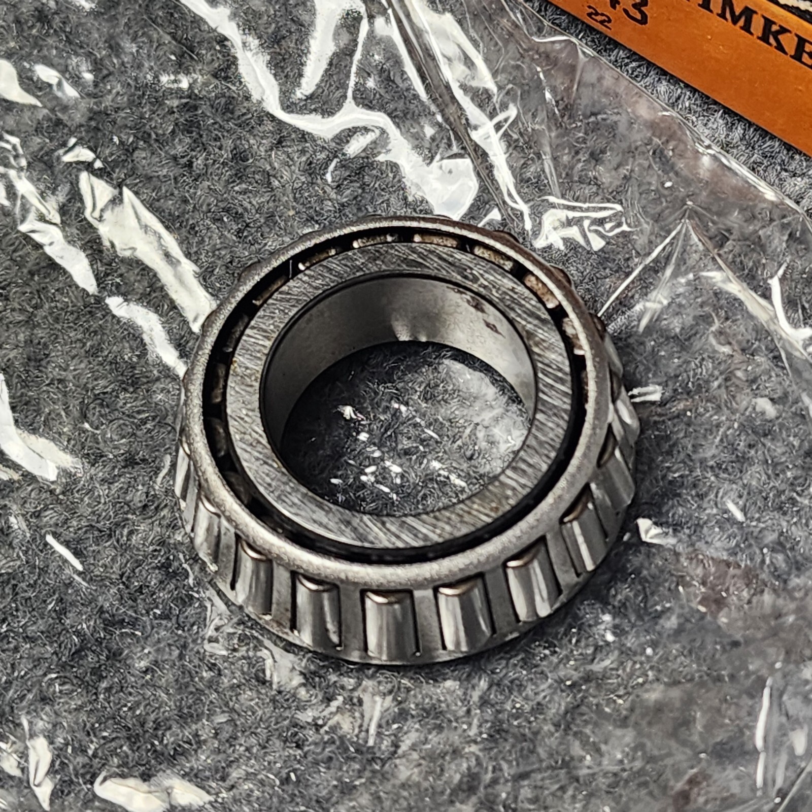 New Timken L44643 / L44643 20024 Tapered Roller Bearing Cone ( Rust )