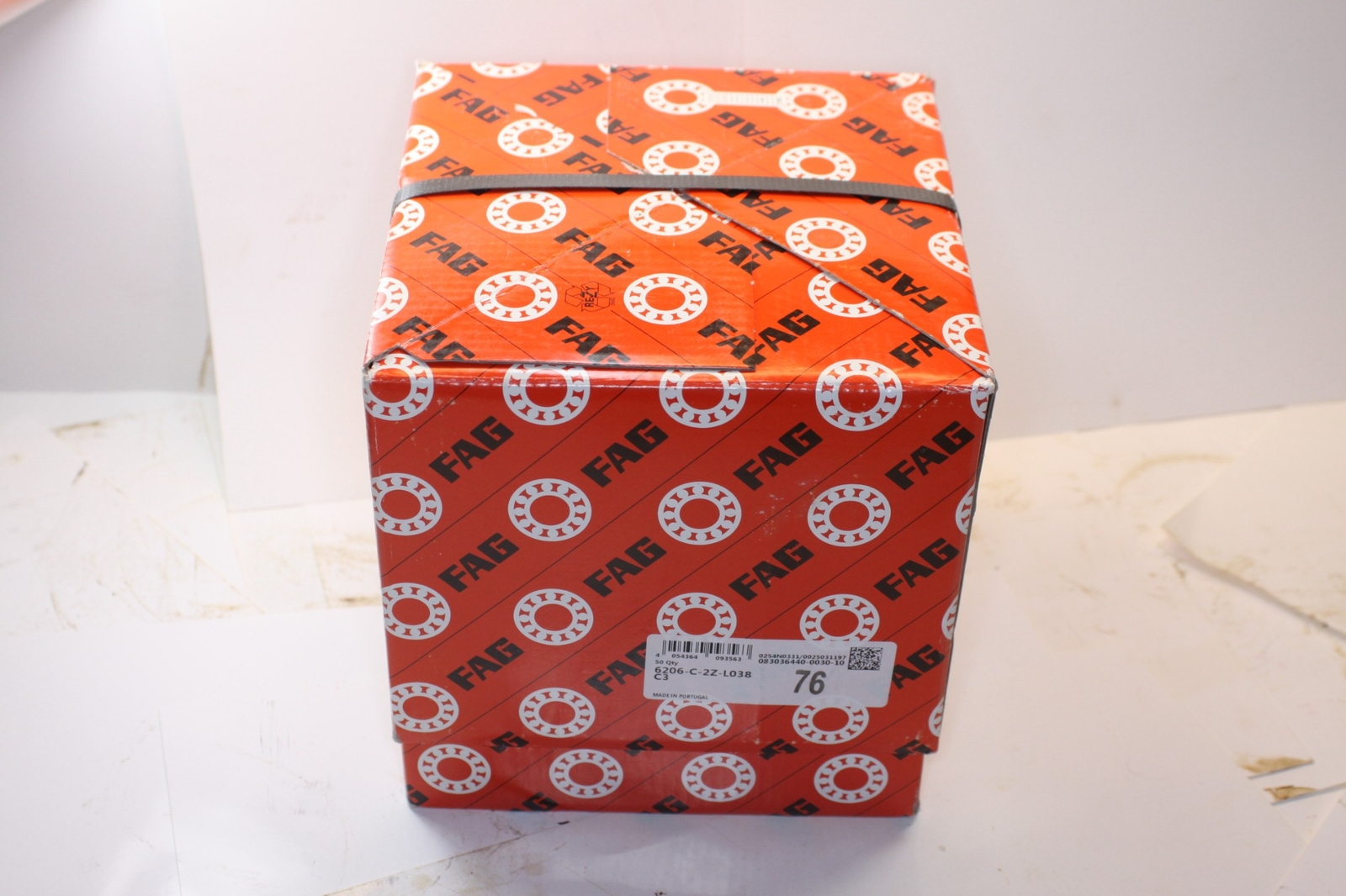 FAG 6206-C-2Z-L038 / 6206 C3 BEARING 1 box of 50