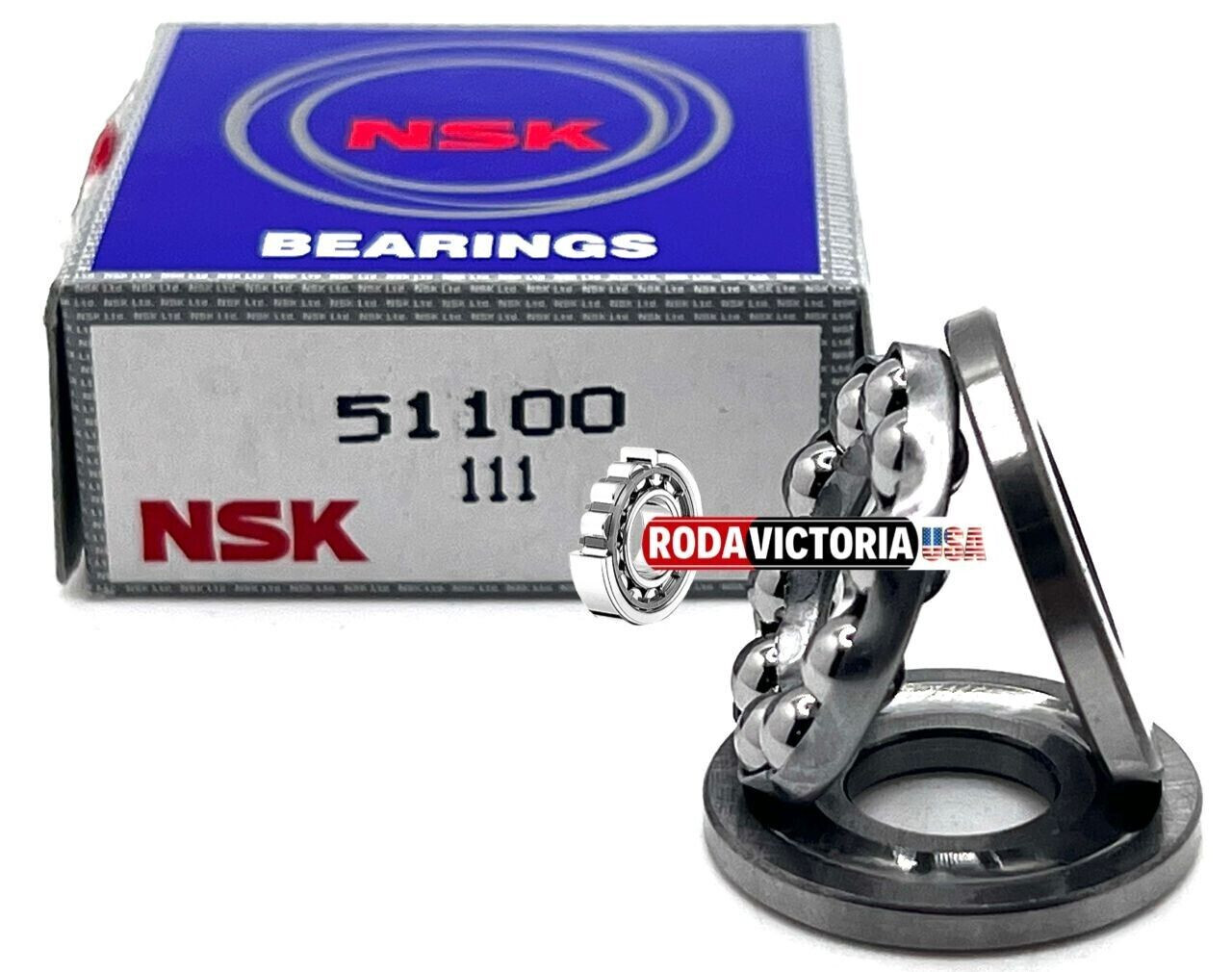 NSK 51100 Thrust Ball Bearings Single Row 10x24x9 mm SAME DAY SHIPPING NSK