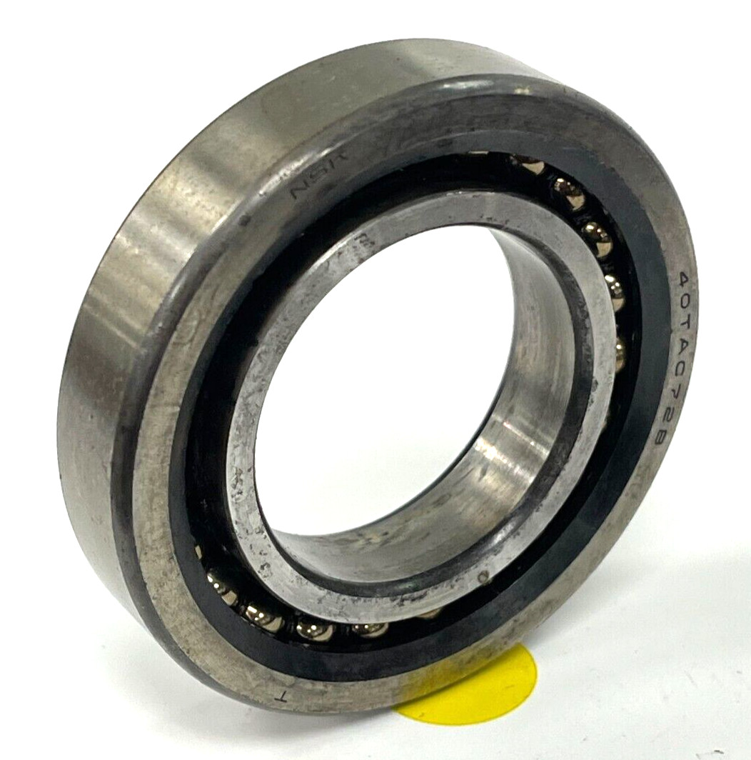 NSK 40TAC72B ANGULAR CONTACT BEARING 60° CONTACT ANGLE 40MM BORE DIA.