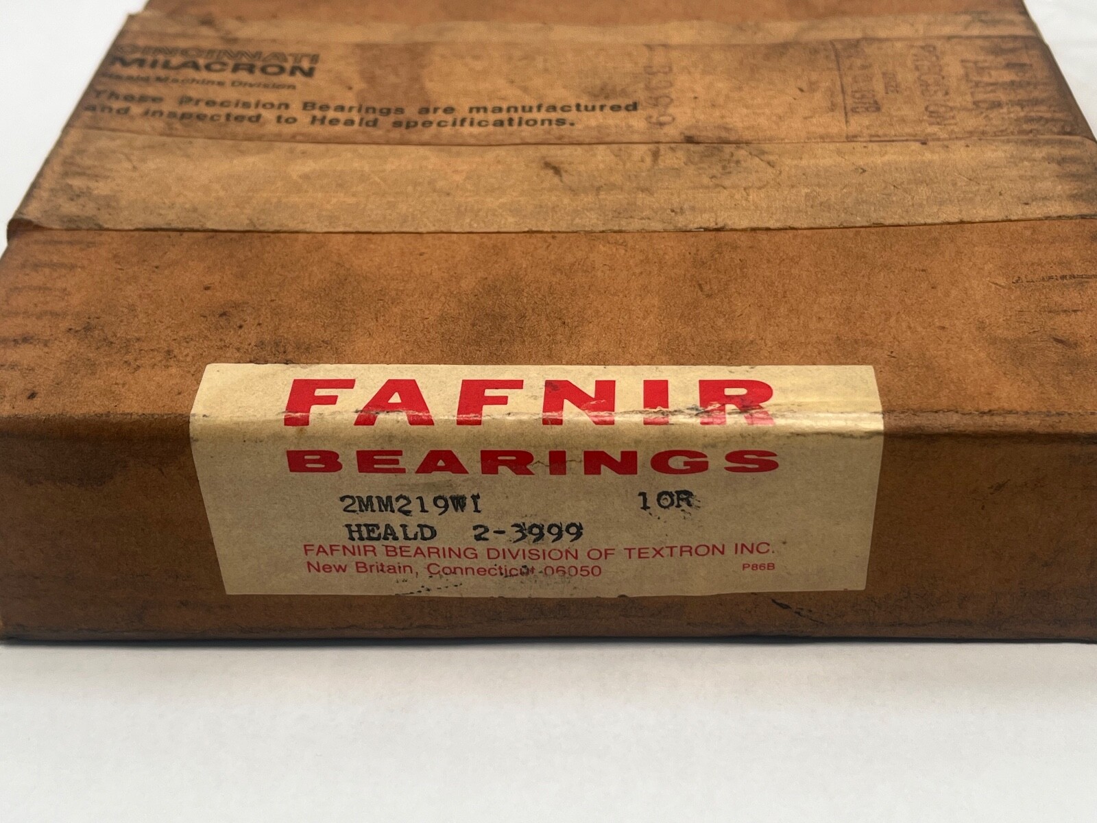 Fafnir 2MM219WI Bearing 95x170x32 mm 7219-C 2MM-219-WI USA