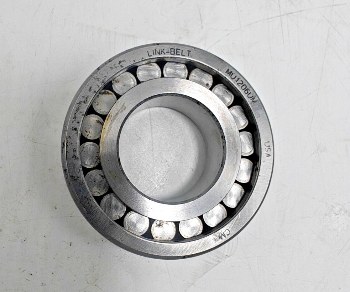 MU 1206 UM LINK-BELT Cylindrical Roller Bearing MU1206UM( 6206 Roller ) 30x62x16