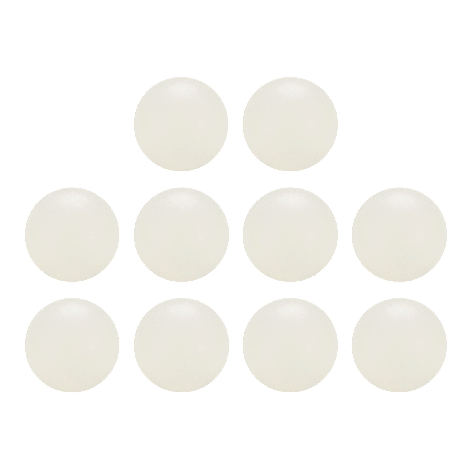 10Pcs Nylon Bearing Balls 3/4″ 19.05mm Polishing Ball, G2 Precision, White