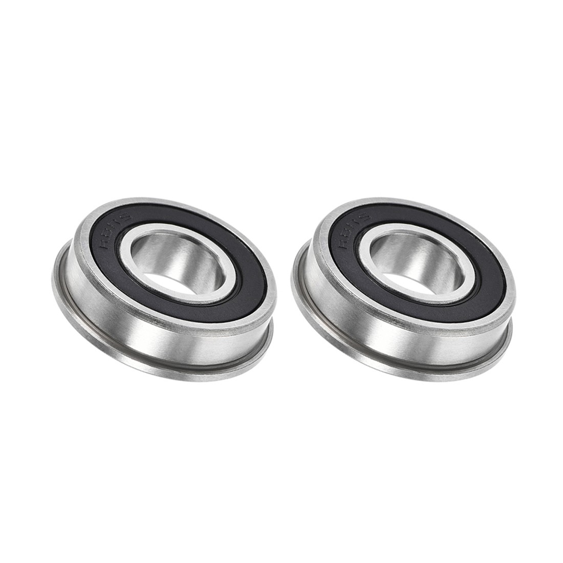 4 Pcs FR8-2RS Flanged Ball Bearing for Industry 1/2″x1-1/8″x5/16″