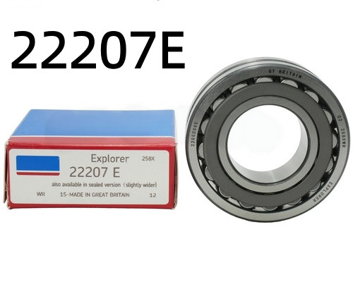 1PC Brand New SKF 22207E Spherical Roller Bearing 35×72×23mm Fast Delivery