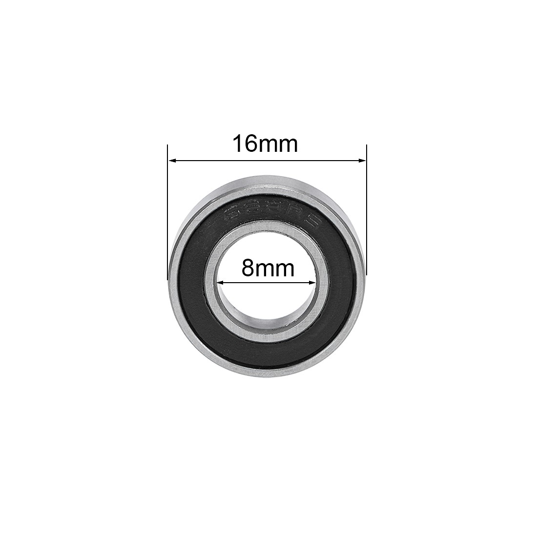 688-2RS Deep Groove Ball Bearings 8x16x5mm Double Sealed Chrome Steel P6 10pcs