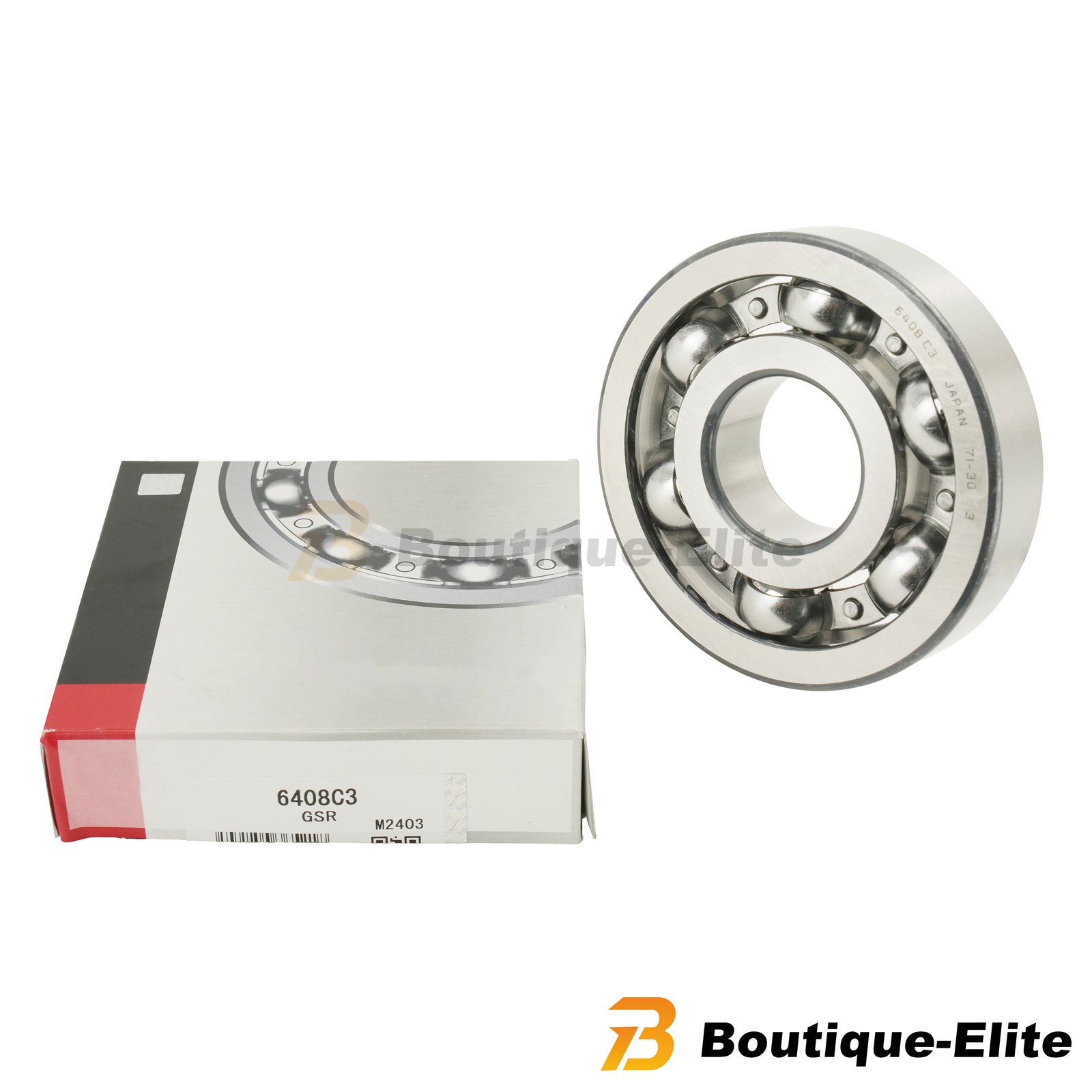 NEW Deep Groove Ball Bearing For KOYO 6408 C3 Open Type No Seals 40x110x27 mm US