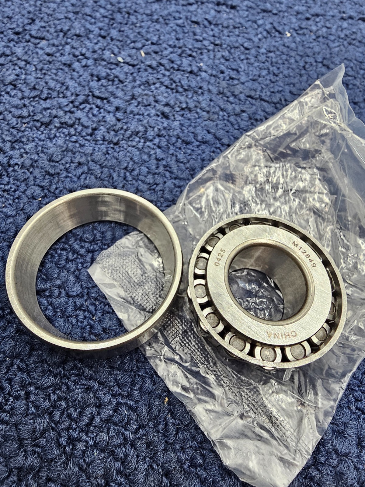 (QTY 3) Master Pro A-3 31447 Tapered Roller Bearing Assembly